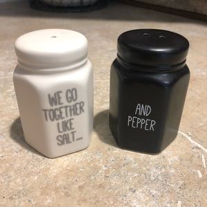 Salt and pepper shakers
